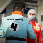 McLaren Gulf (Monaco GP) F1 suit 2021 for MP Male 1.0