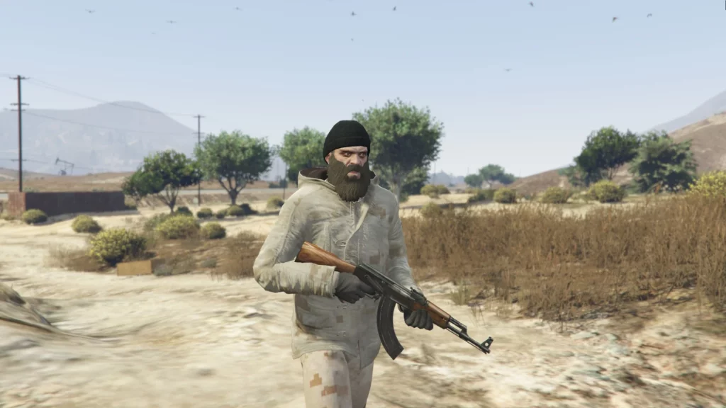 Military clothing for Trevor 1.0