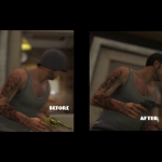NO GOLD TINT FOR DOUBLE-ACTION REVOLVER