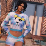 Powerpuff Girls Outfit Set for MP Female 1.0