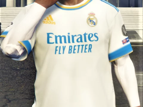 Real Madrid Shirt 2021-2022 Vini JR (Franklin) 1.0