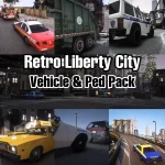 Retro Liberty City Vehicle & Ped Pack (FDLC, LCEMS, LCPD, and more) [Add-On | Liveries | Functional] 1.0