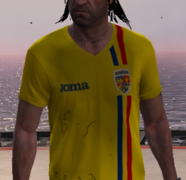 Romania Football Shirt 2021-2022 Trevor 1.0