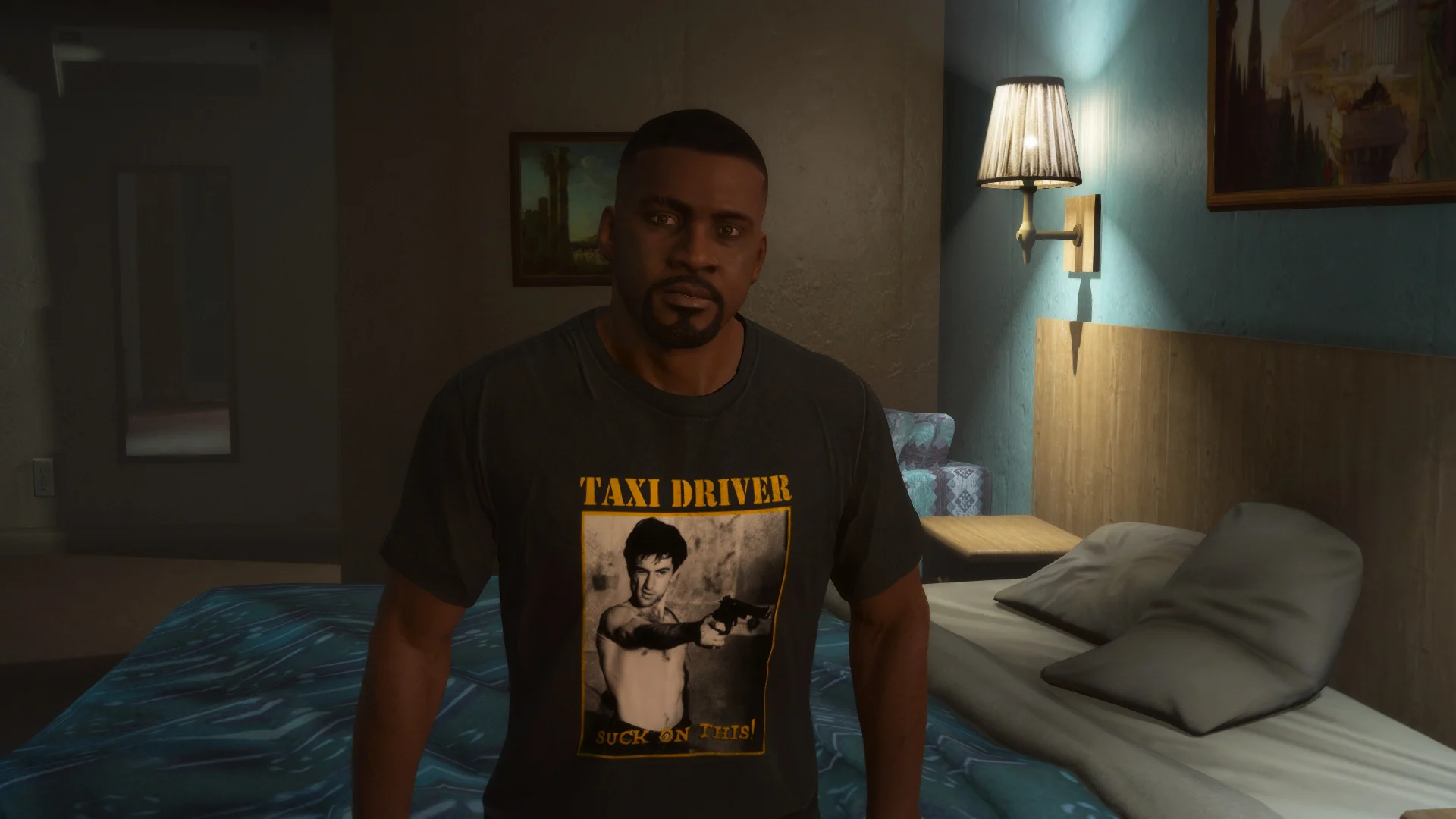 Taxi Driver Bootleg Shirt Franklin 1.0 – GTA 5 mod