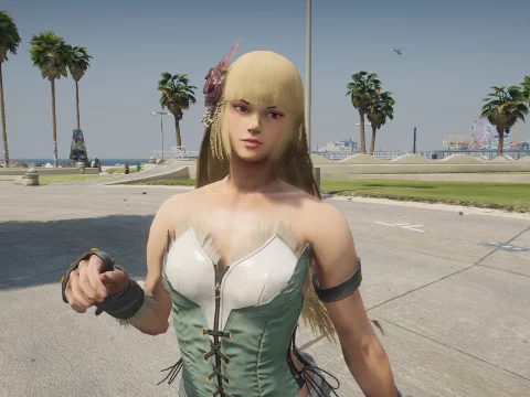 Tekken 7 Lili Corset Outfit 1.0