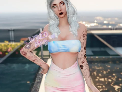 Tie Dye Set for MP Female