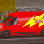 Vapid Speedo Express | Lightning Mcqueen Livery
