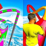 $1 vs $1000 Water Slides