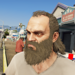 Billy Grey's skull face tattoo for Trevor 1.0