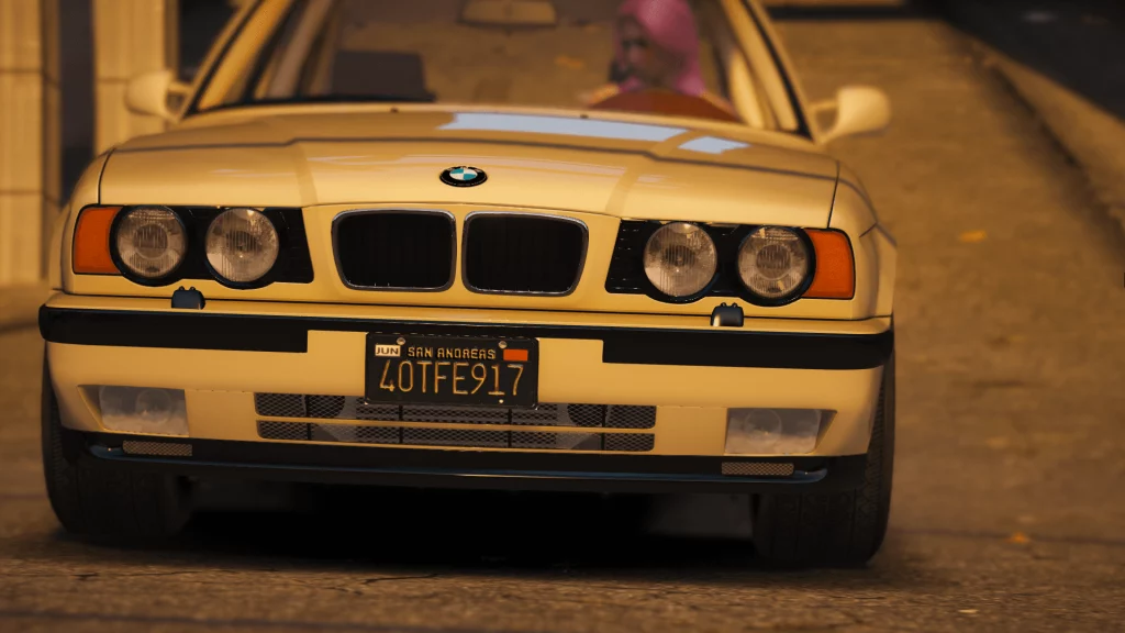 1990's BMW E34 M5 [Add-On | Extras | Vehfuncs V | Animated] Final