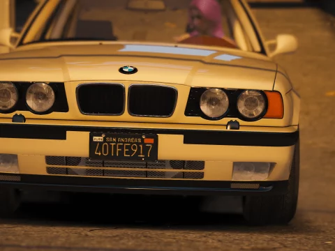 1990's BMW E34 M5 [Add-On | Extras | Vehfuncs V | Animated] Final