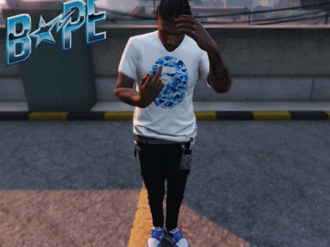 Bape T-shirts for MP Male V1.0