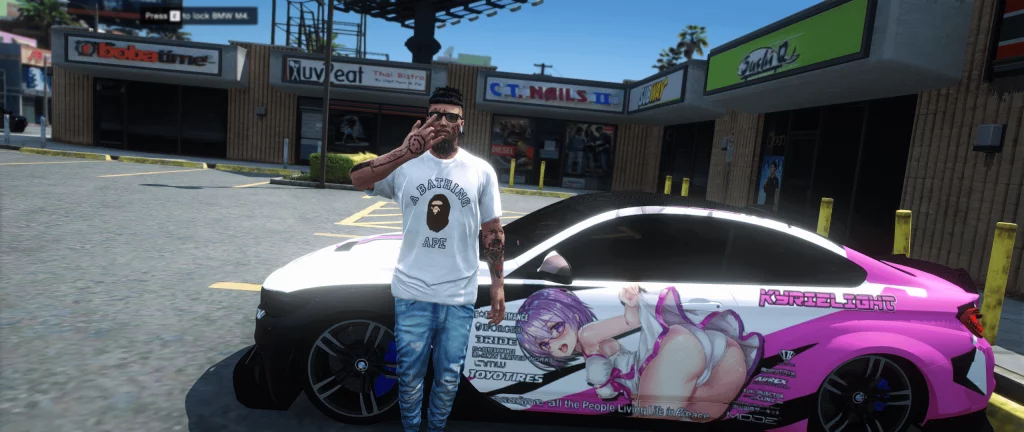 Bape shirt for MP Male 1.0 