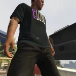 Black Nails For Franklin [Replace hands] 1.0