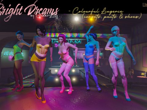 Bright Dreams - Lingerie + Shoes for MP female 1.0