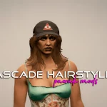 Cascade Medium Hairstyle | Work With Hats | [Add-on] FiveM 1.0