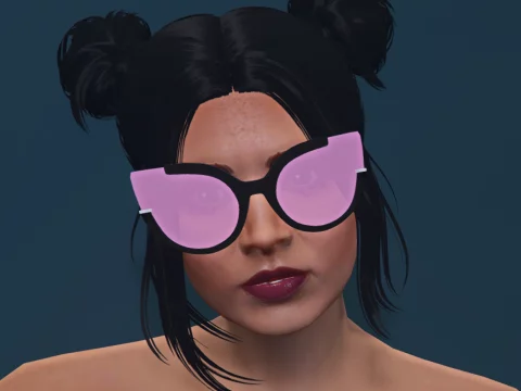 Chloe Glasses for MP Female 1.0