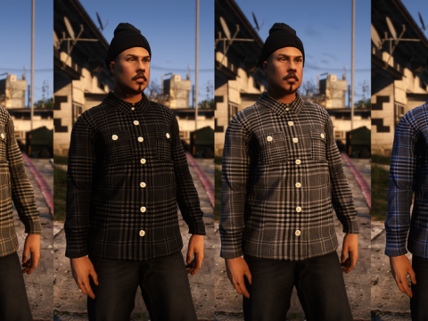 Cholo Flannels for MP Male v1.0