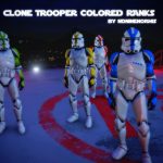 Clone Trooper Colored Ranks