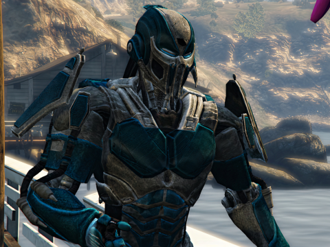 Cyber sub zero Mortal kombat [Add-On Ped] 1.0