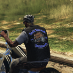 Dark Bastards MC Biker Vest for MP Male 1.0
