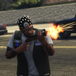 Dark Bastards MC Biker Vest for MP Male 1.0