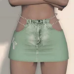 Denim Mini-Skirt for MP Female 1.0