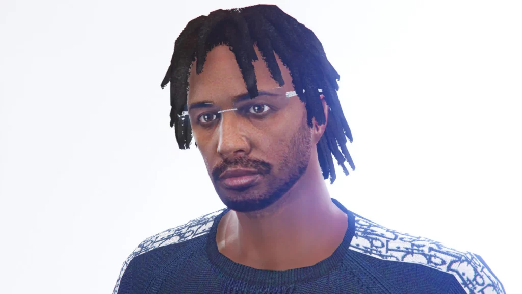 Dior Oblique Inserts Sweater For MP Male 4K Textures