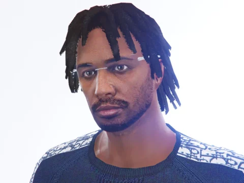 Dior Oblique Inserts Sweater For MP Male 4K Textures