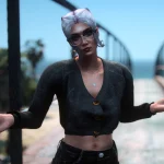 Double braid ponytail for MP Female 1.0