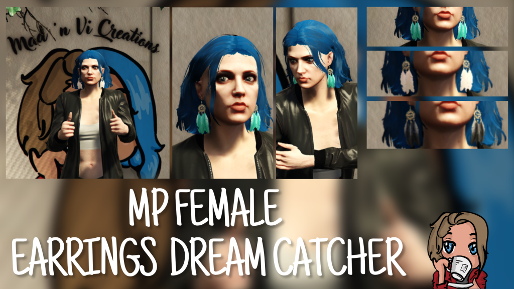 Earrings - Dream Catcher for MP Female 1.0