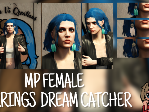 Earrings - Dream Catcher for MP Female 1.0