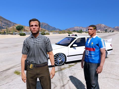 Emilien Taxi 2 [Add-On Ped] 1.0