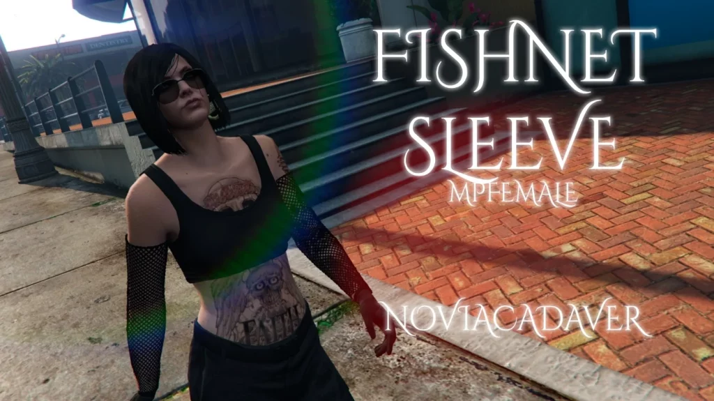 Fishnet Sleeve MPFemale 1.0