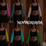 Fishnet Sleeve MPFemale 1.0