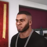 Franklin Face (jackfrossst face without neck tattoo) V2.0