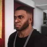 Franklin Face (jackfrossst face without neck tattoo) V2.0