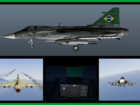 Gripen FAB 39E Air\Ground [Add-On] 1.6