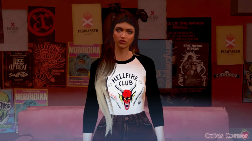 Hellfire Club Top for MP Female 1.0 
