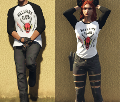 Hellfire shirt & undershit for MP Female / Male [SP/ FiveM] 1.0