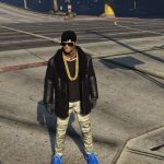 Leather Jacket & T-Shirt Texture Mod For Franklin and Trevor 1.0