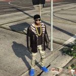 Leather Jacket & T-Shirt Texture Mod For Franklin and Trevor 1.0