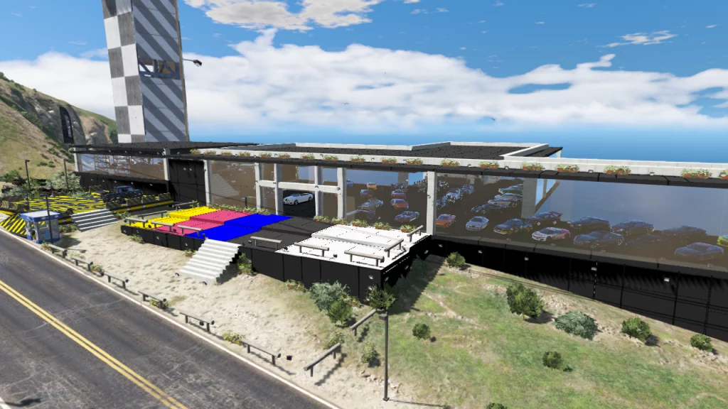 Luxury Car Showroom (Hillside) [Menyoo] 1.0