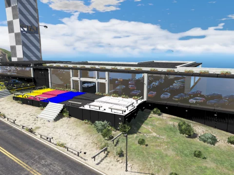 Luxury Car Showroom (Hillside) [Menyoo] 1.0