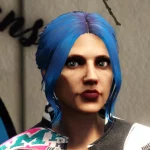 MP Female Hair - Messy Bun 1.0