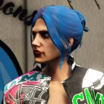 MP Female Hair - Messy Bun 1.0