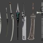 NieR Automata 7 sowrd model 1.0