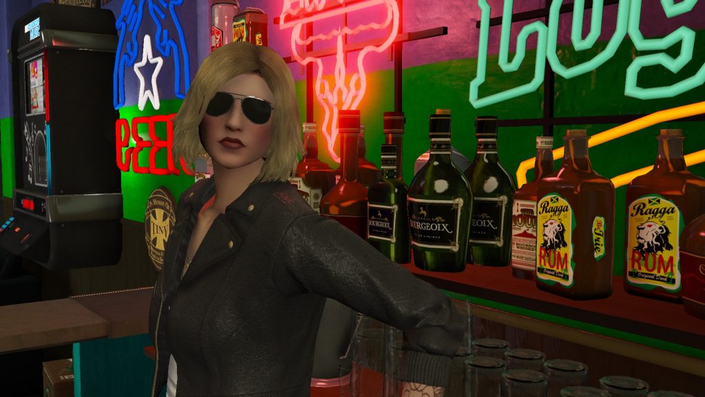 Non-transparent aviators for MP Female 1.0