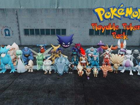 Playable Pokemon Pack 4.0