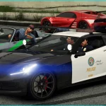 Police Invetero Coquette [Add-On / FiveM | Extras | Tuning | Call Sign System] 1.0